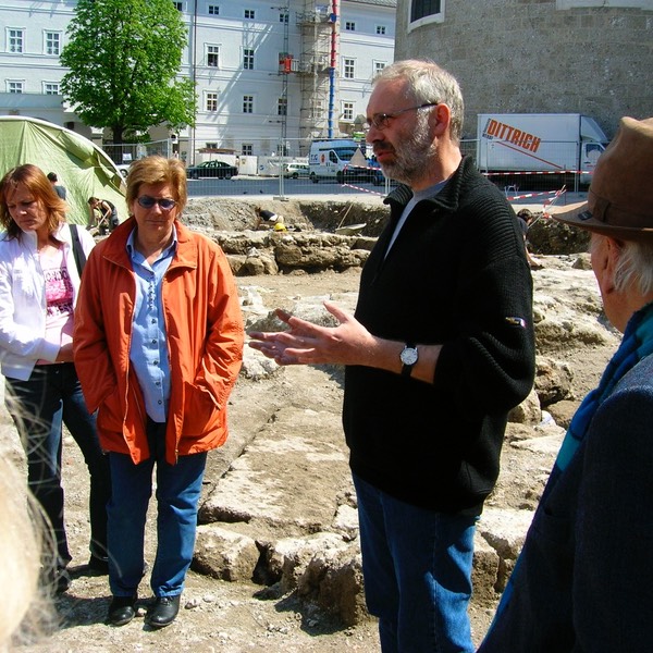 Ausgrabungen Residenzplatz, Archäologie