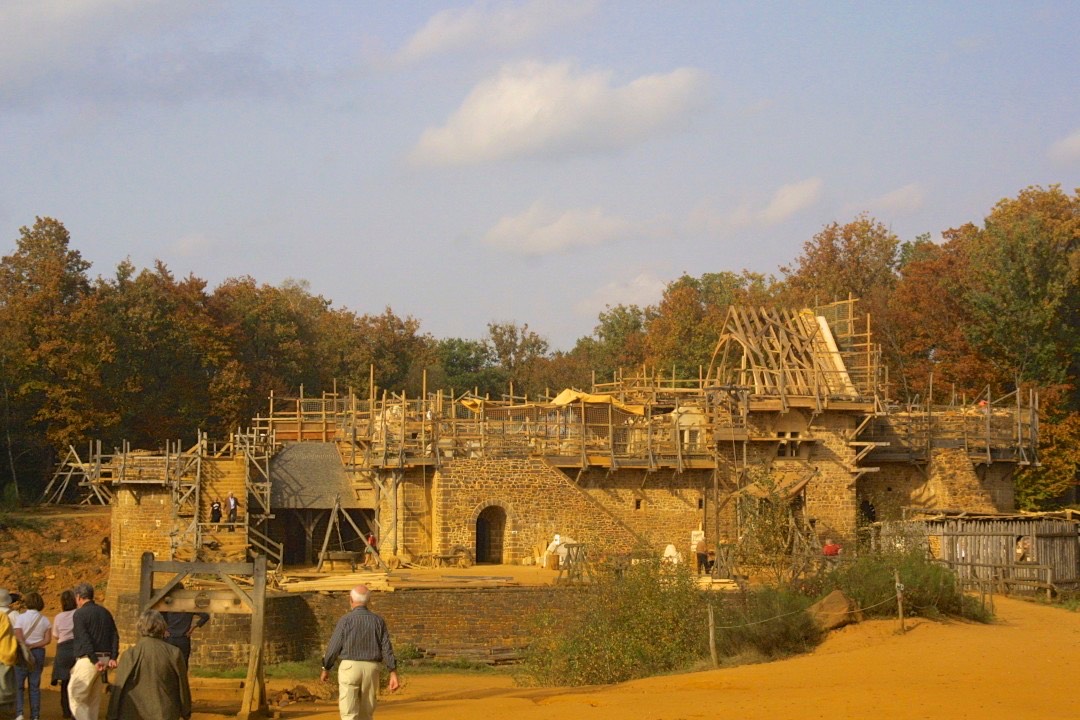 Chantier Medeval de Guedelon, Nordburgund 10-08