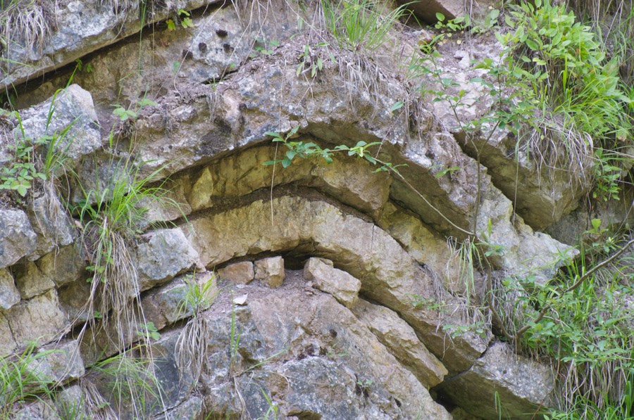 Glasenbachklamm, Erdgeschichte, 07-2015