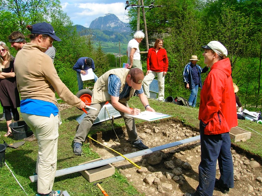 Suchschnitt Kuchl,
Archologie